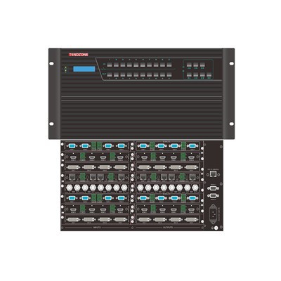 Matriċi tal-Vidjo Modulari Ibrida 32x32